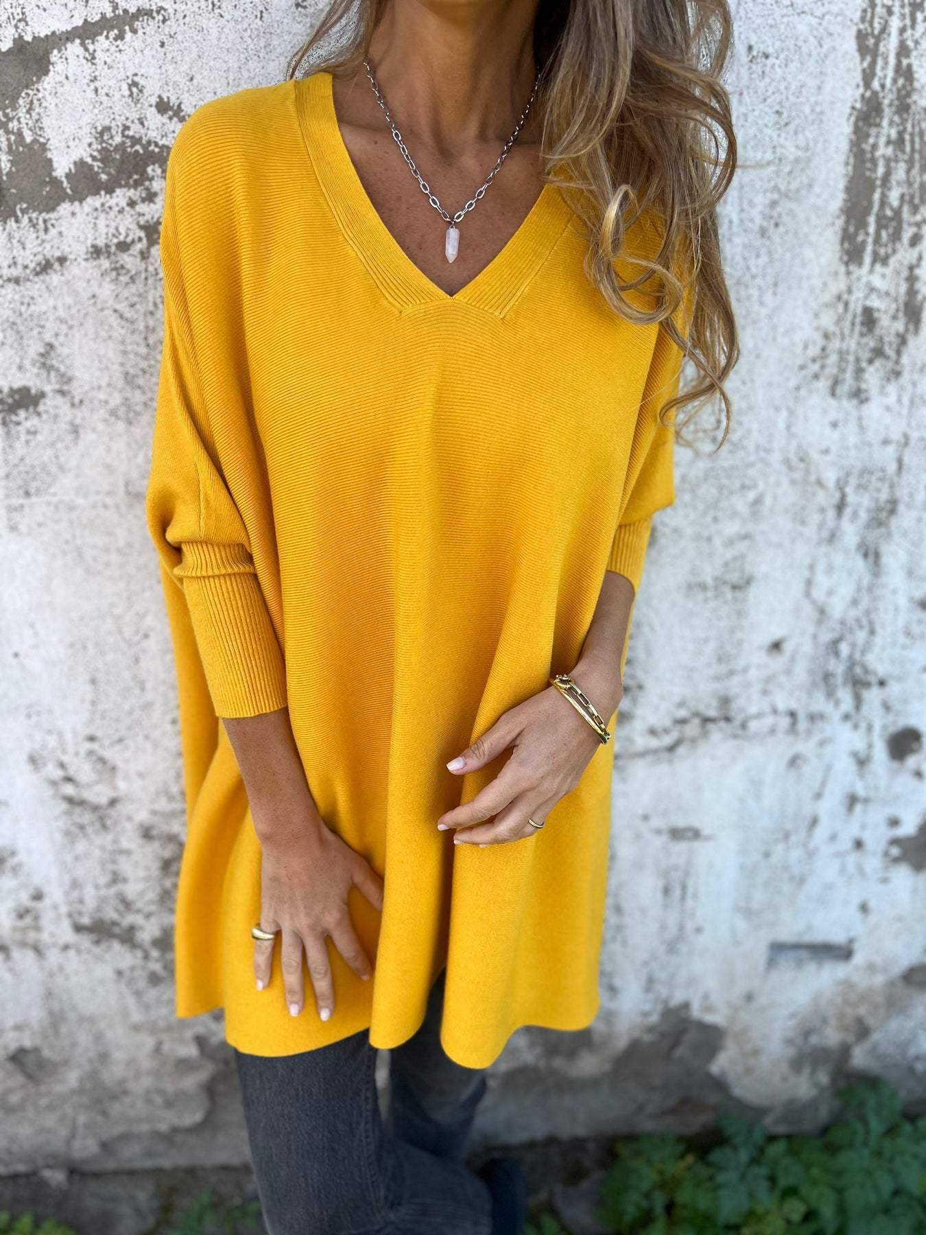 Amina™ | Pull Élégant en Cachemire