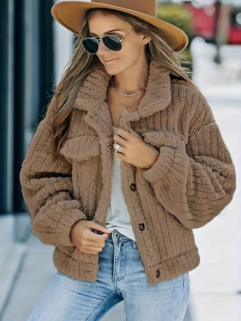 Luna™ | Veste Teddy Casual