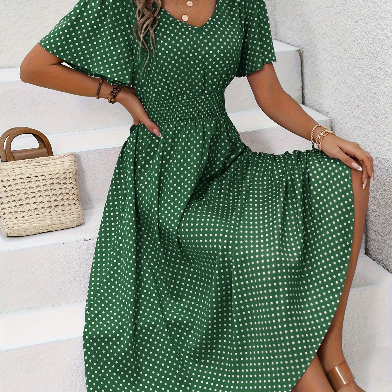 Maev™ | Robe midi élégante et confortable