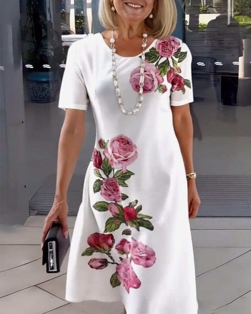 Hestia™ | Robe Imprimée Élégante en Coton