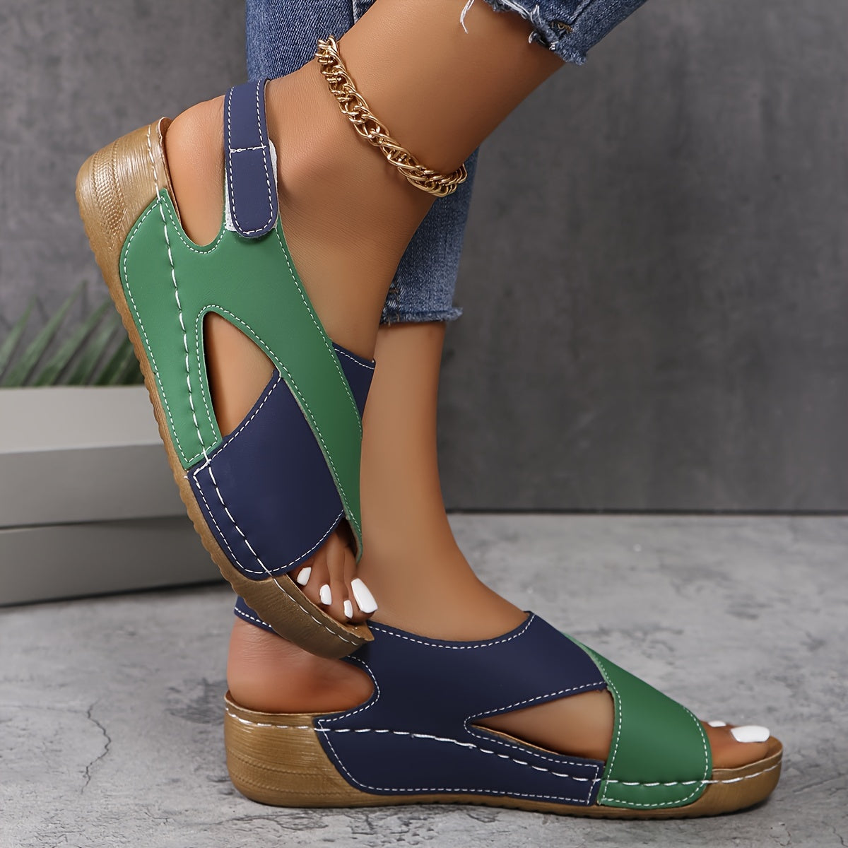 Gani™ | Sandale Élégante et Confortable en Cuir