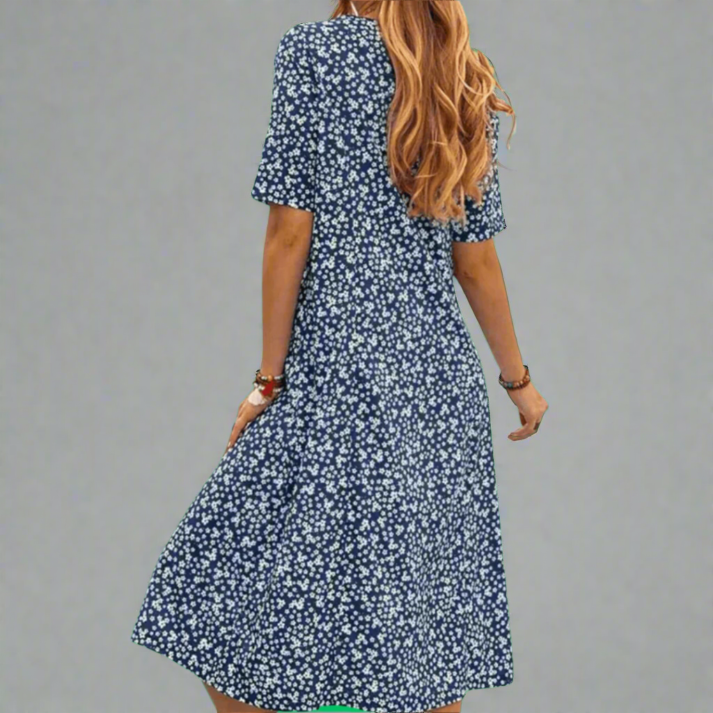 Paula™ | Robe Fleurie Élégante