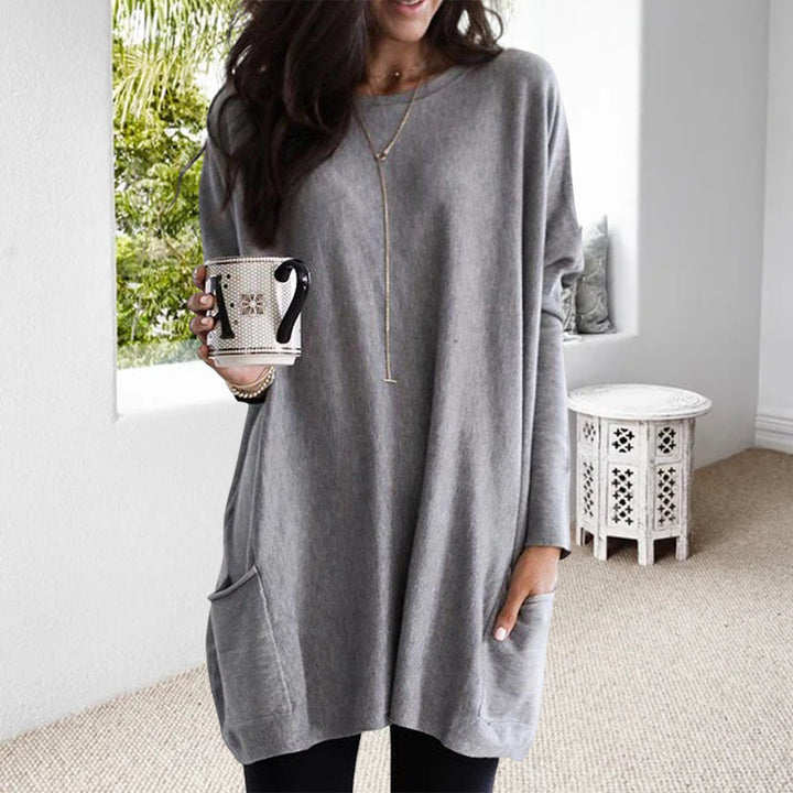 Edandi™ | Pull Élégant en Coton avec Poches