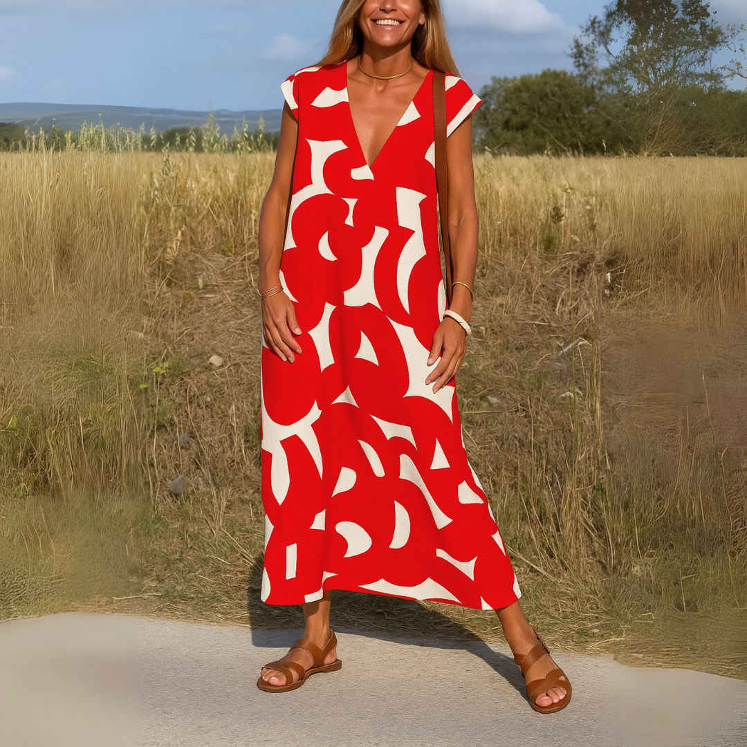 Valérie™ | Robe Fluide Élégante