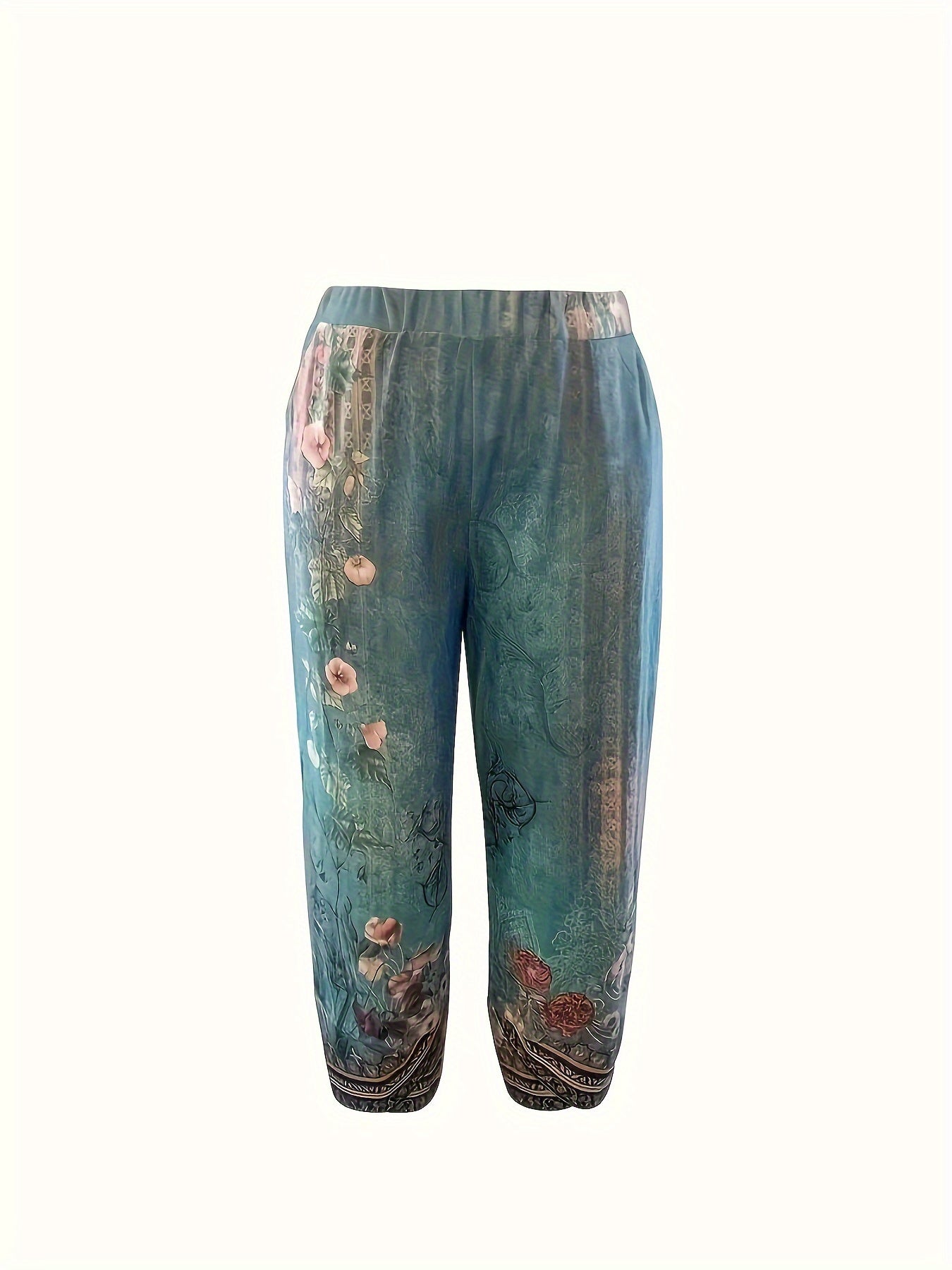 Pijan™ | Pantalon Capri Vintage Chic