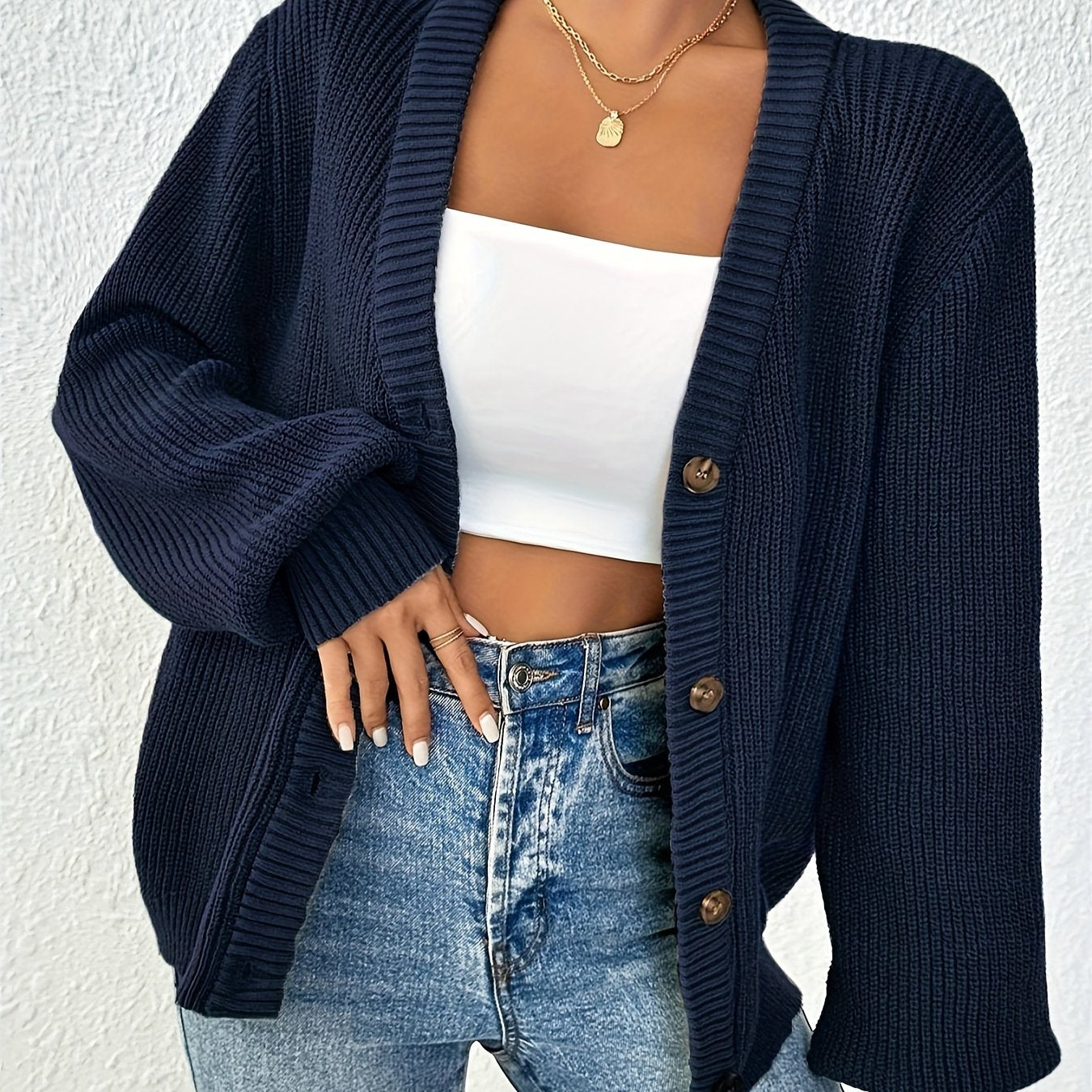 Oriana™ | Cardigan Élégant en Viscose
