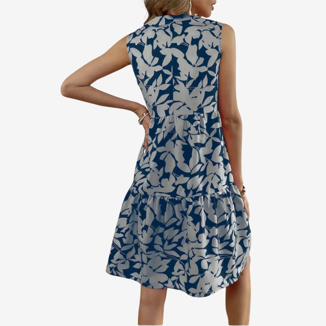 Samia™ | Robe Évasée Fleurie et Aérée