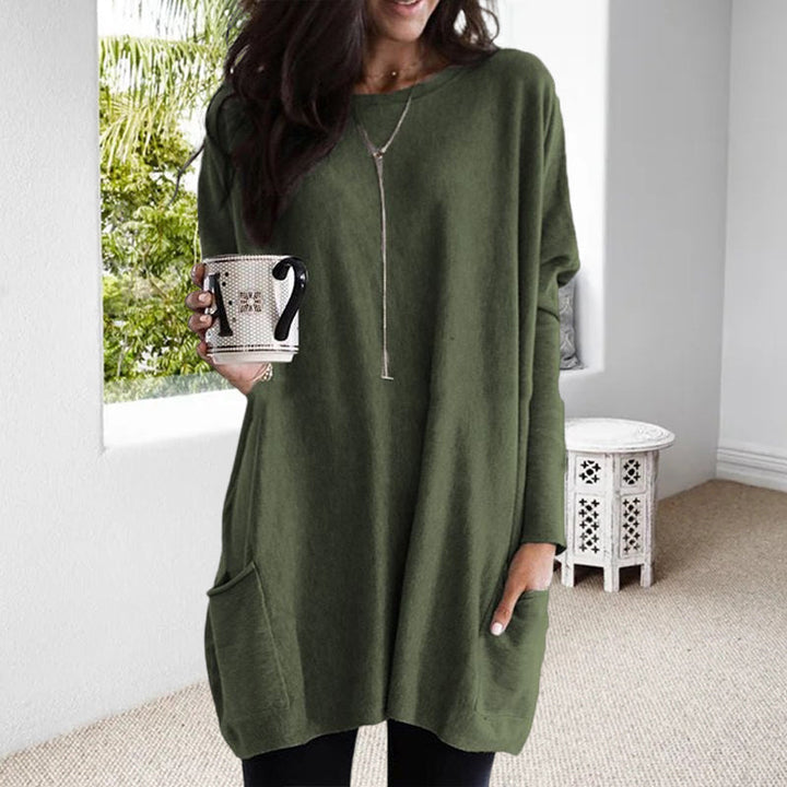 Edandi™ | Pull Élégant en Coton avec Poches