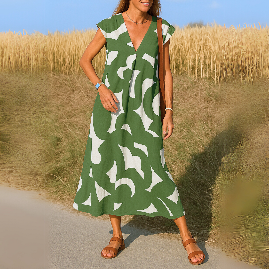 Valérie™ | Robe Fluide Élégante