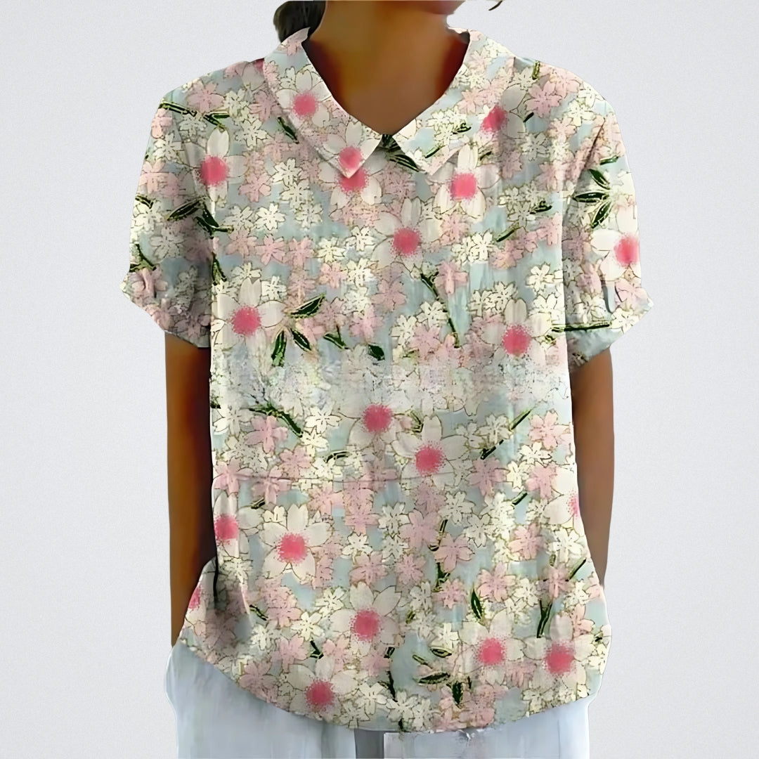Nali™ | Blouse Florale Élégante