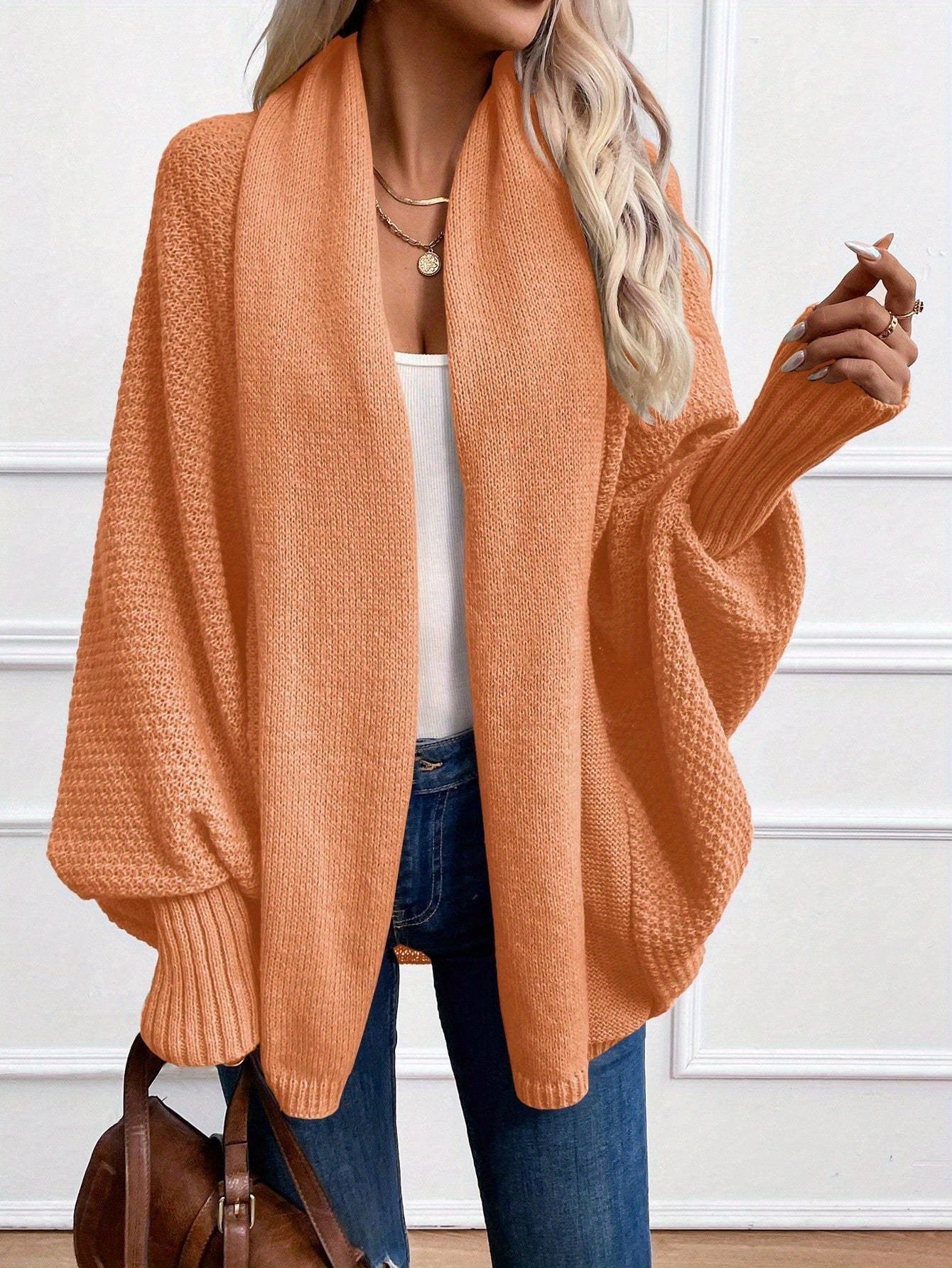 Anisa™ | Cardigan Élégant à Manches Lanterne