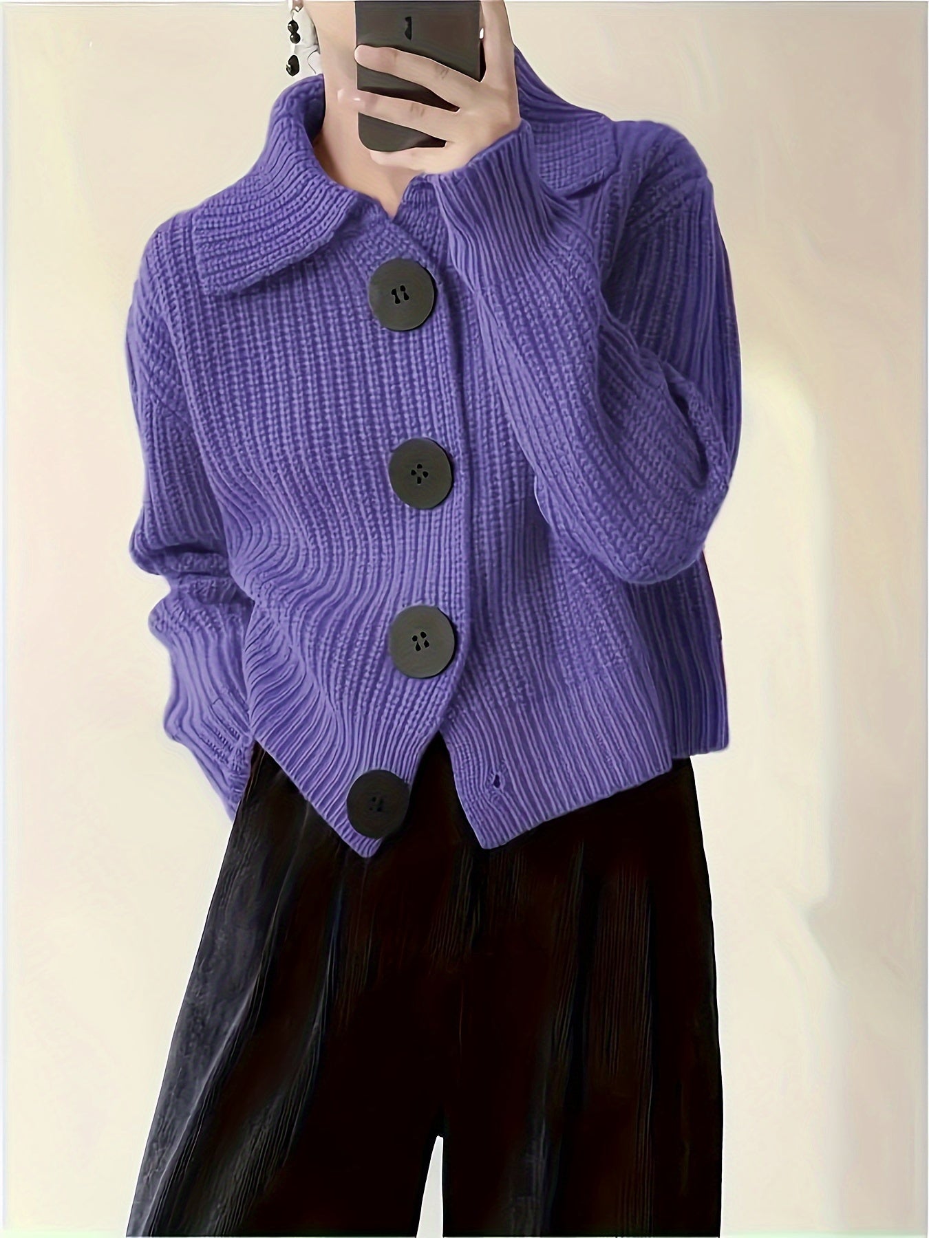 Elen™ | Veste-Pull Décontractée Élégante
