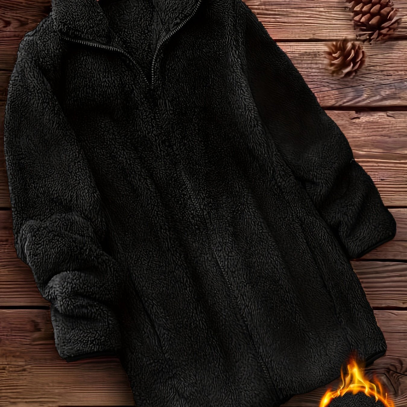 Yara™ | Manteau Fourré Zippé Élégant
