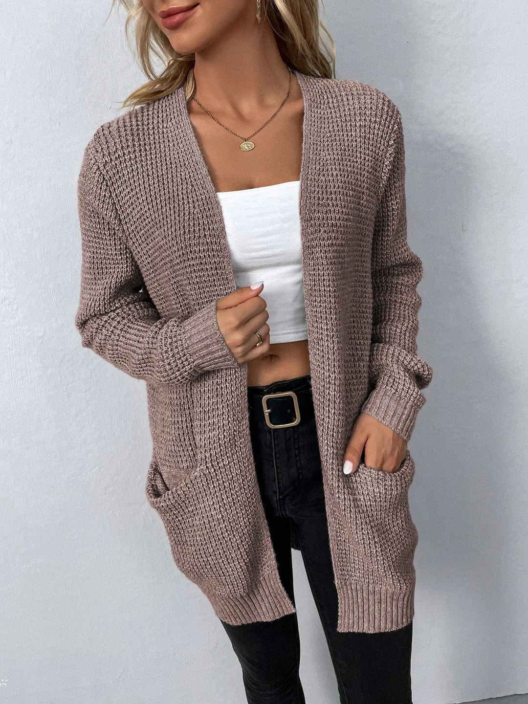 Niki™ | Cardigan Tricot Élégant