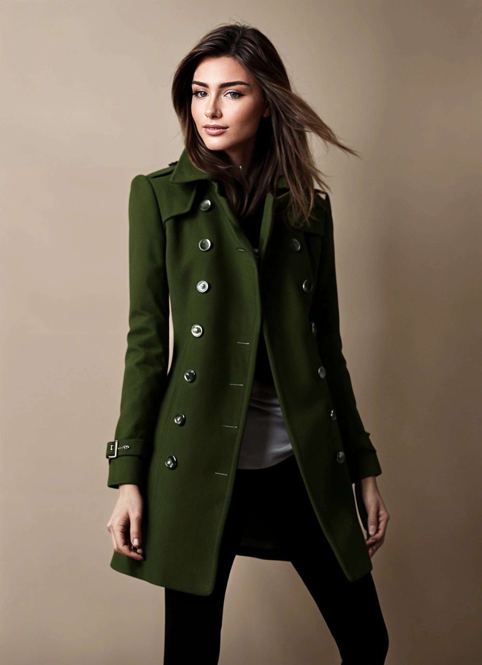 Kasmi™ | Manteau d'elegance en Laine