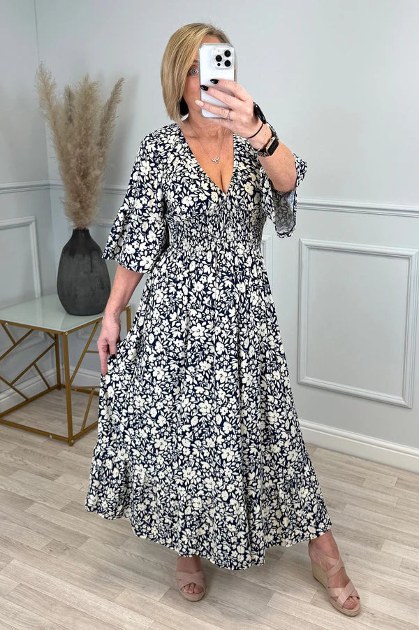 Hannah™ | Robe Léopard Élégante