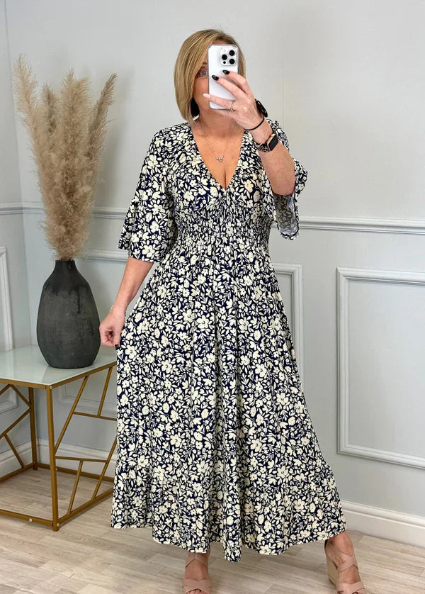 Hannah™ | Robe Léopard Élégante