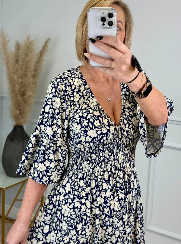 Hannah™ | Robe Léopard Élégante