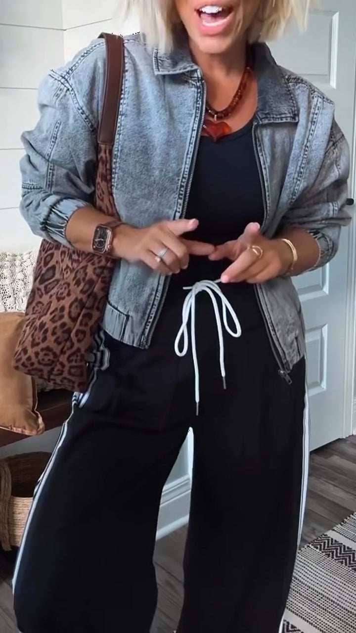 Valentina™ | Veste en Denim Élégante