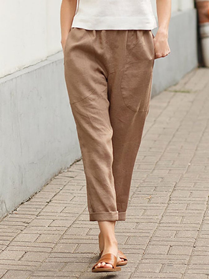 Quinn™ | Pantalon Décontracté Élégant en Coton