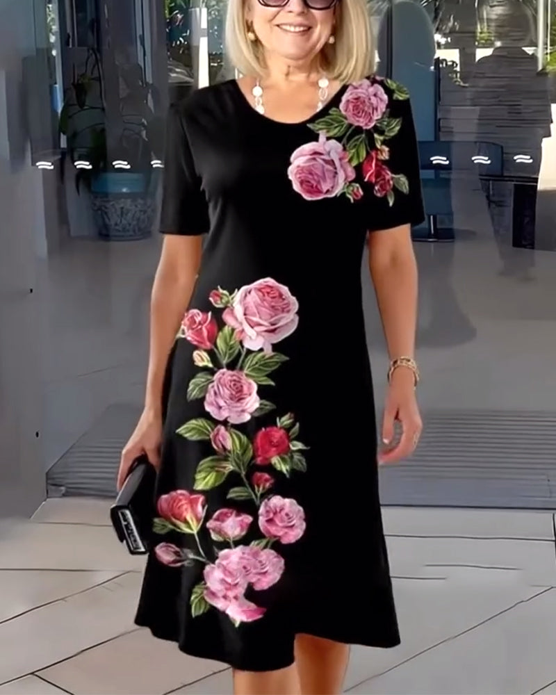 Hestia™ | Robe Imprimée Élégante en Coton