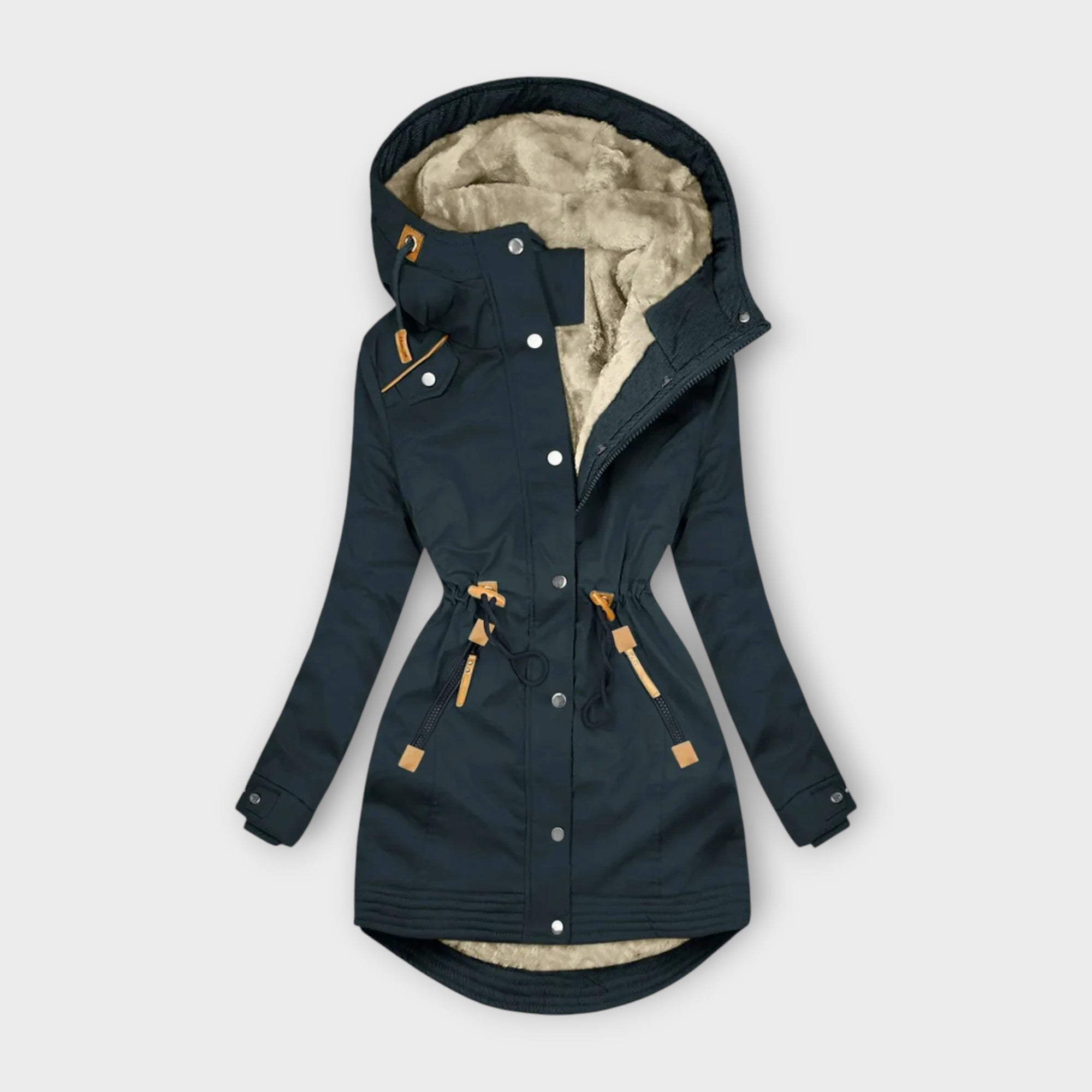 Georgia™ | Manteau Douillet en Fourrure