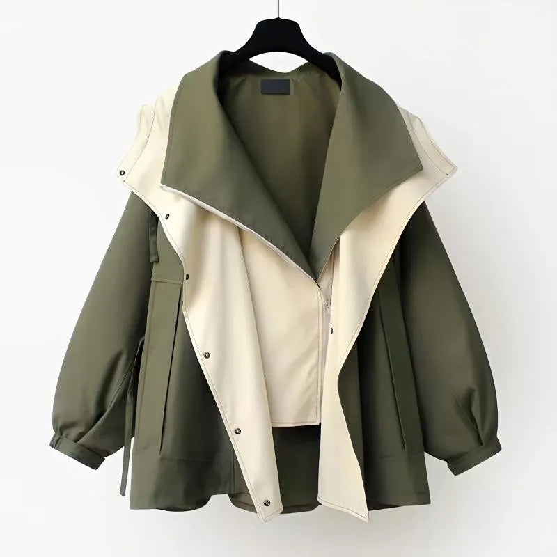 Scarlett™ | Trench Coat Élégant en Coton