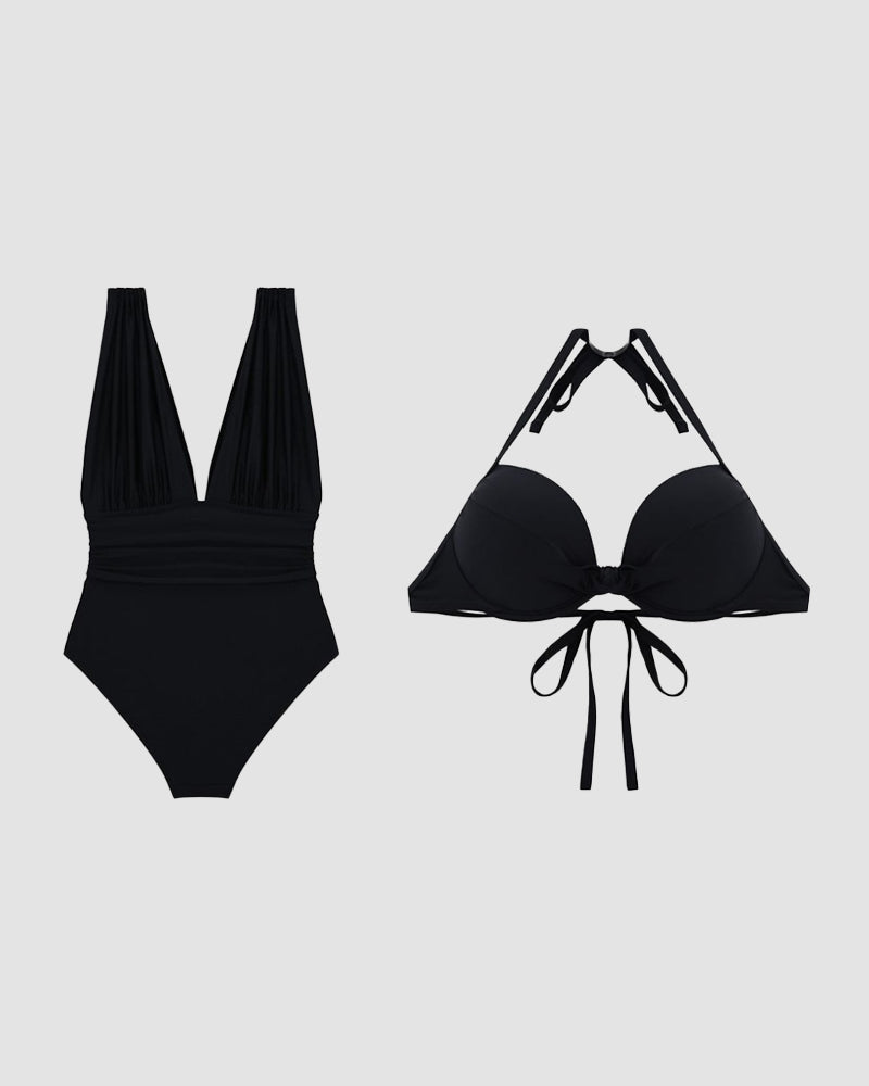 Kaïsia™ | Maillot de Bain Sculptant Élégant