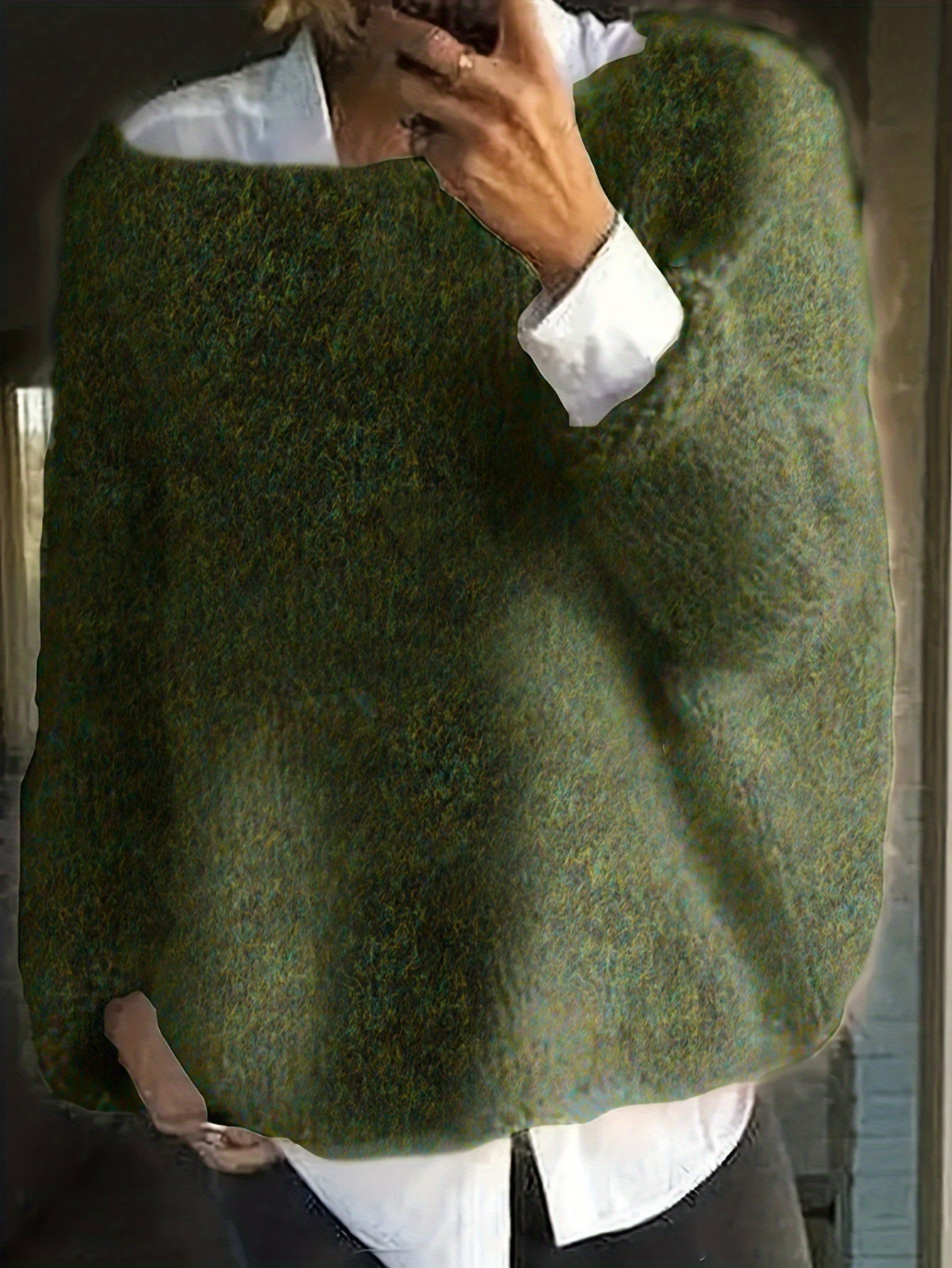 Mia™ | Pull duveteux oversize col bateau