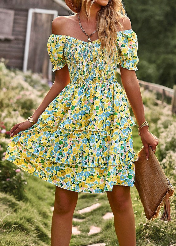 Bellemont™ | Robe à pétales et volants