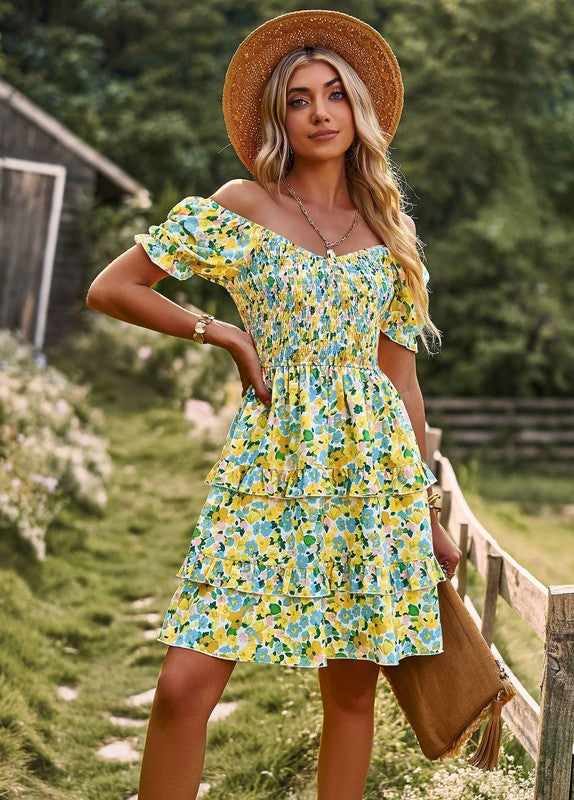 Bellemont™ | Robe à pétales et volants