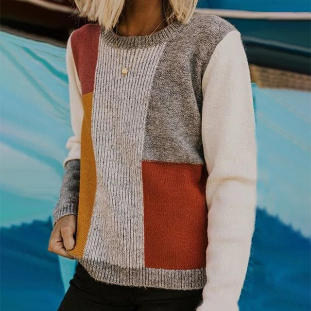 Georgiana™ | Pull Patchwork Confortable