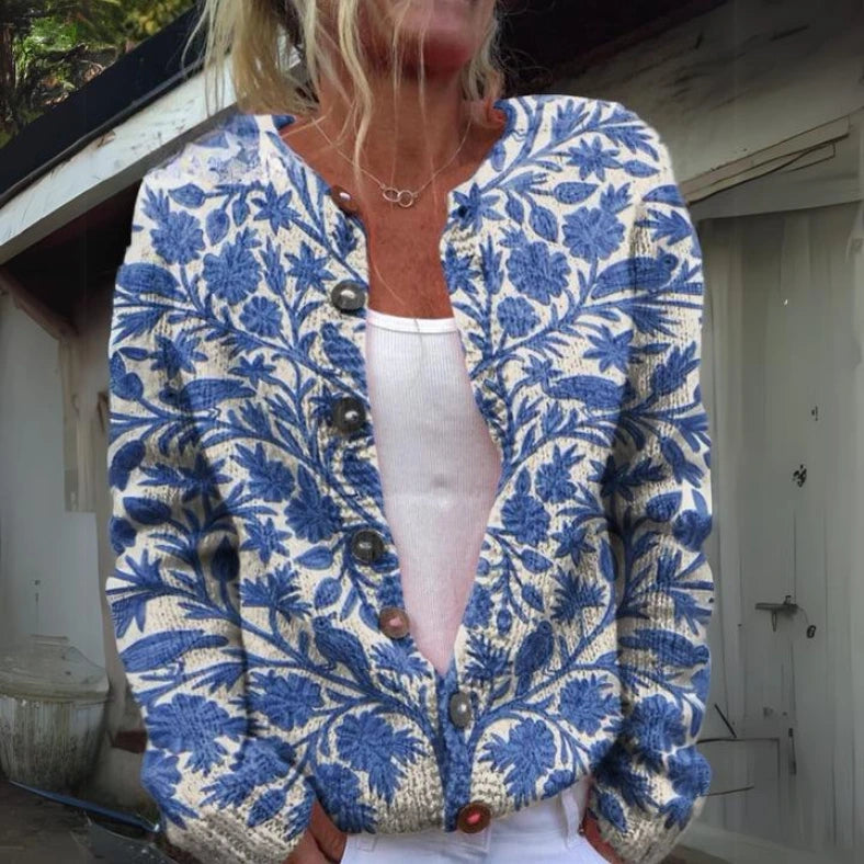 Mina™ | Cardigan Floral