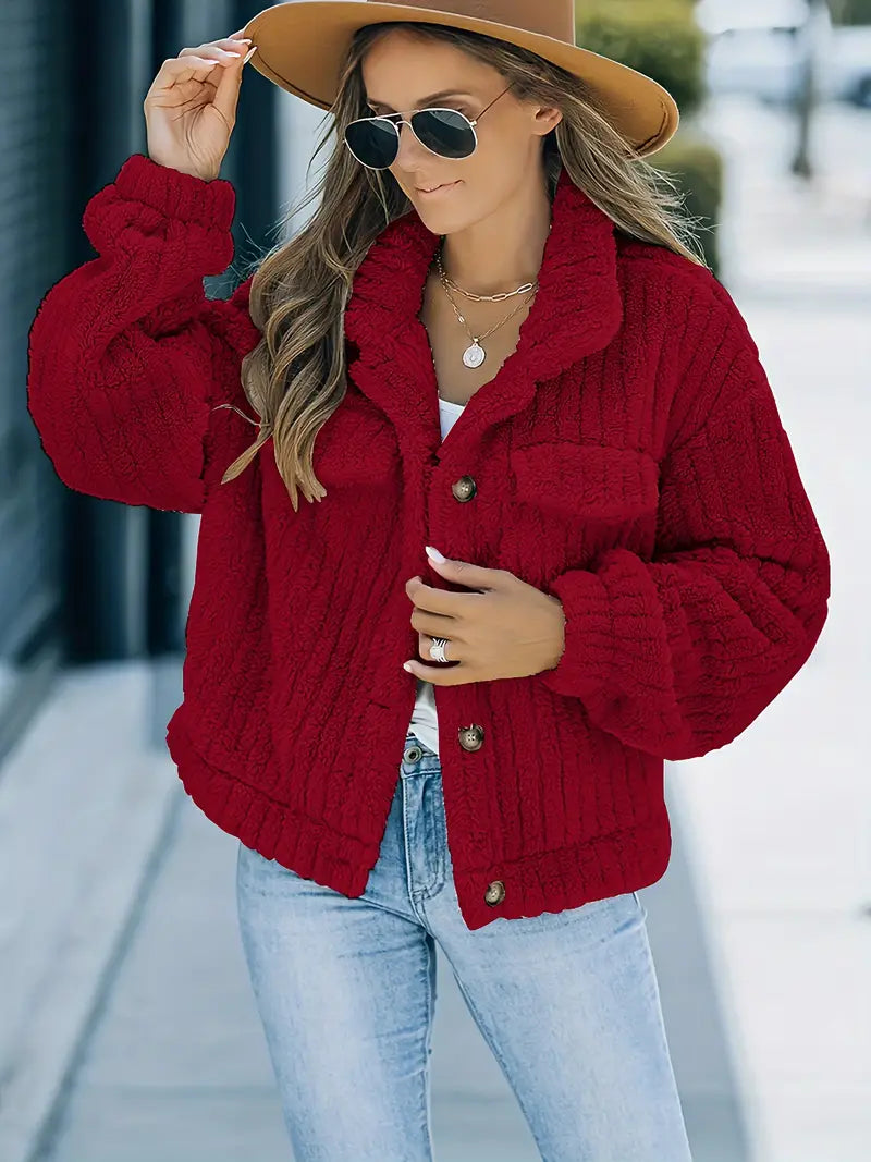 Luna™ | Veste Teddy Casual