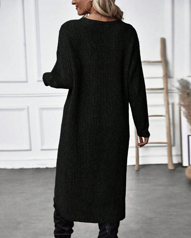 Stella™ | Robe Pull Asymétrique en Coton