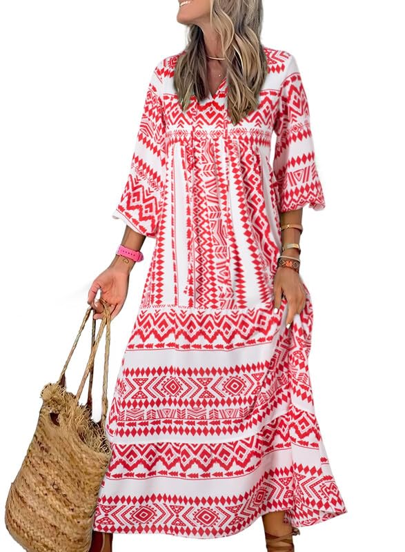 Gabriela™ | Robe Maxi Boho Élégante