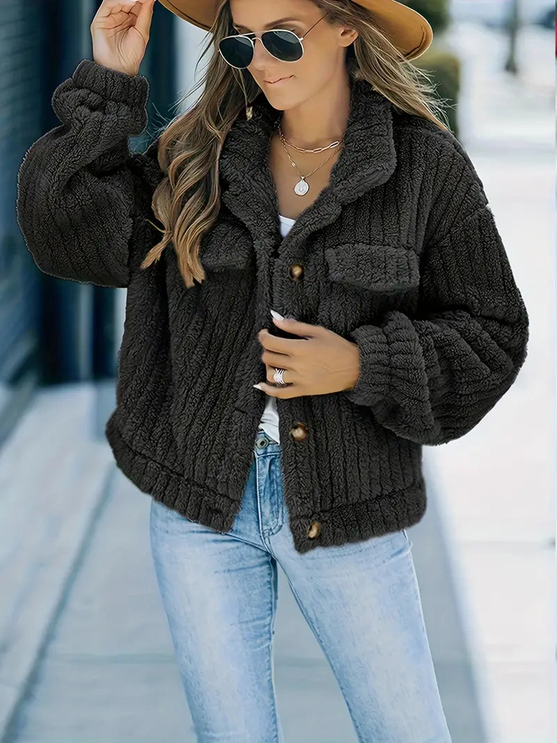 Luna™ | Veste Teddy Casual