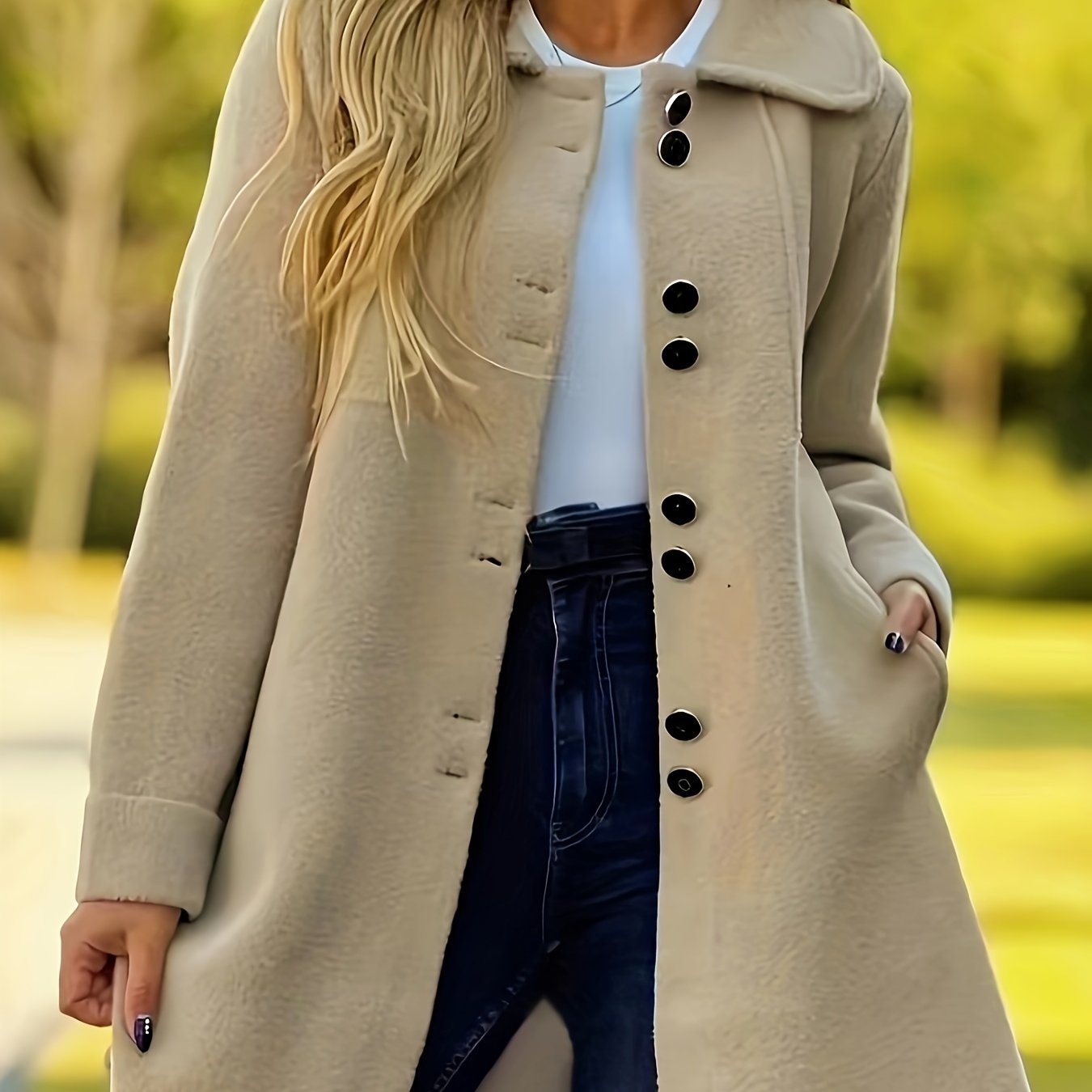 Loji™ | Manteau Mi-Long Élégant