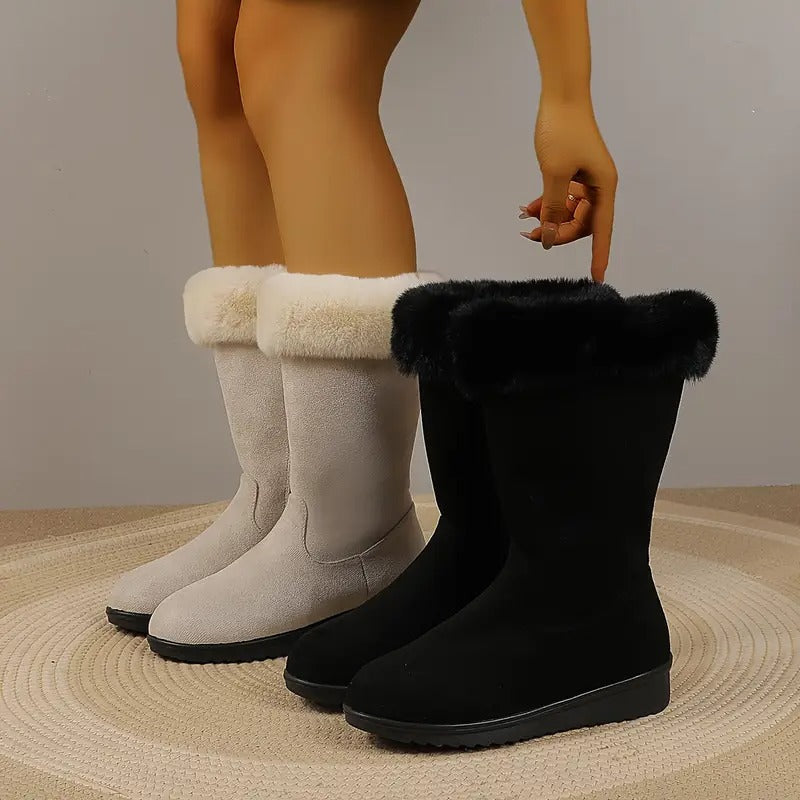 Sanela™ | Bottes Confortables en Cuir