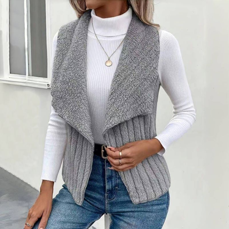 Fae™ | Cardigan Décontracté en Peluche