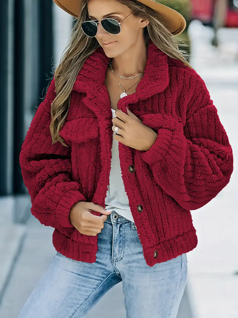 Luna™ | Veste Teddy Casual