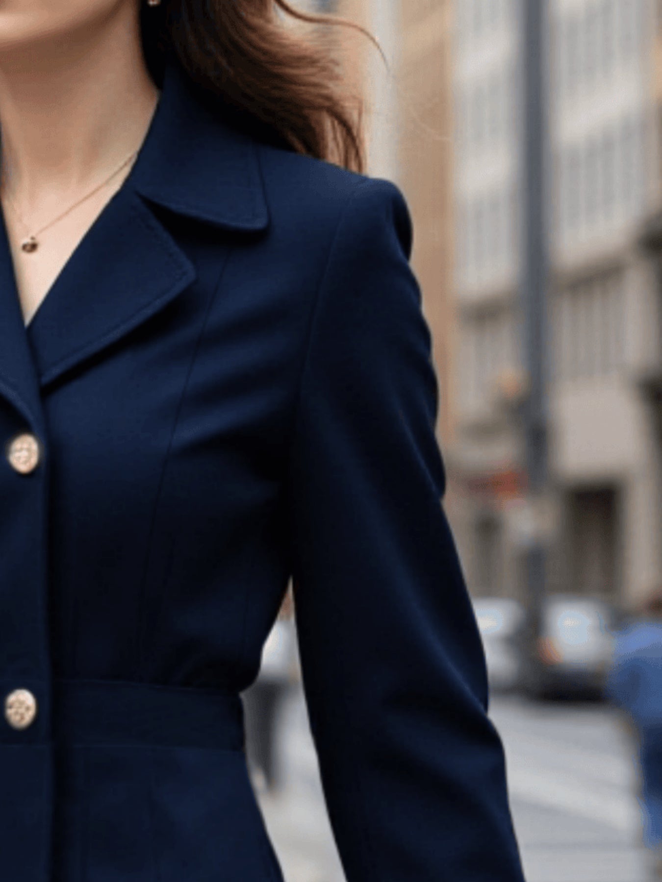 Suzette™ | Manteau long croisé évasé