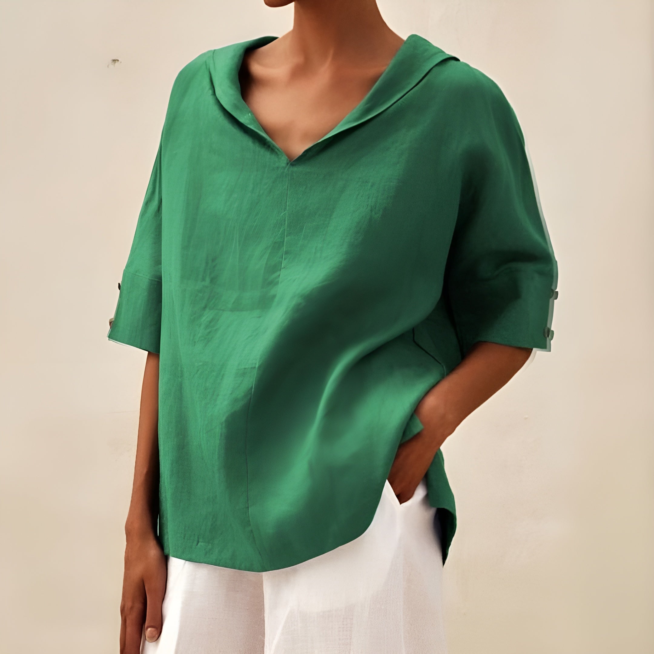 Raya™ | Blouse Légère en Lin