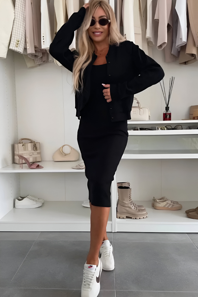caithlyne™ | Ensemble Élégant Veste & Robe