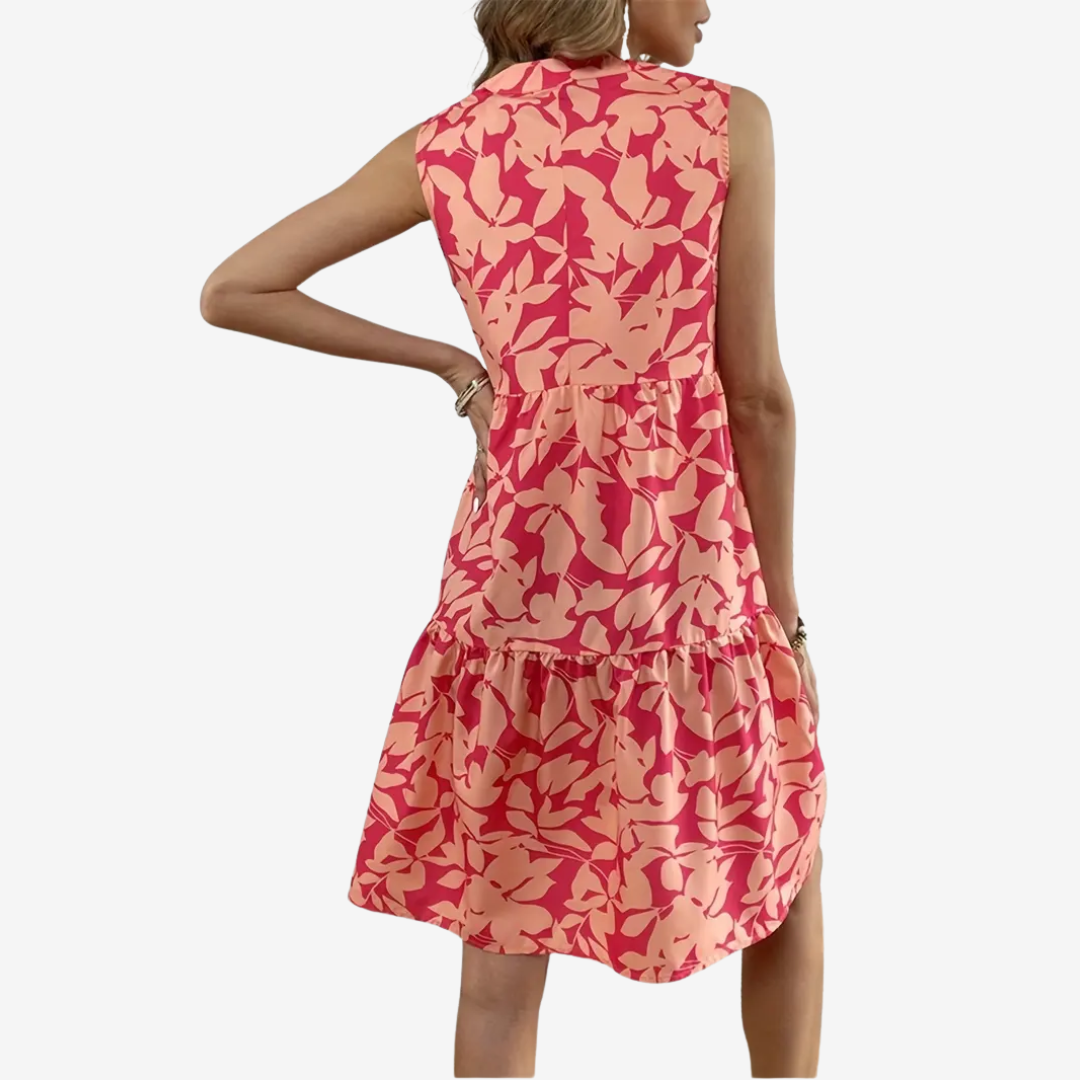 Samia™ | Robe Évasée Fleurie et Aérée