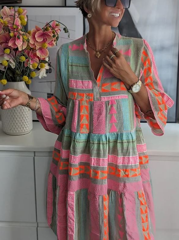 Yanie™ | Robe bohèm Printanière