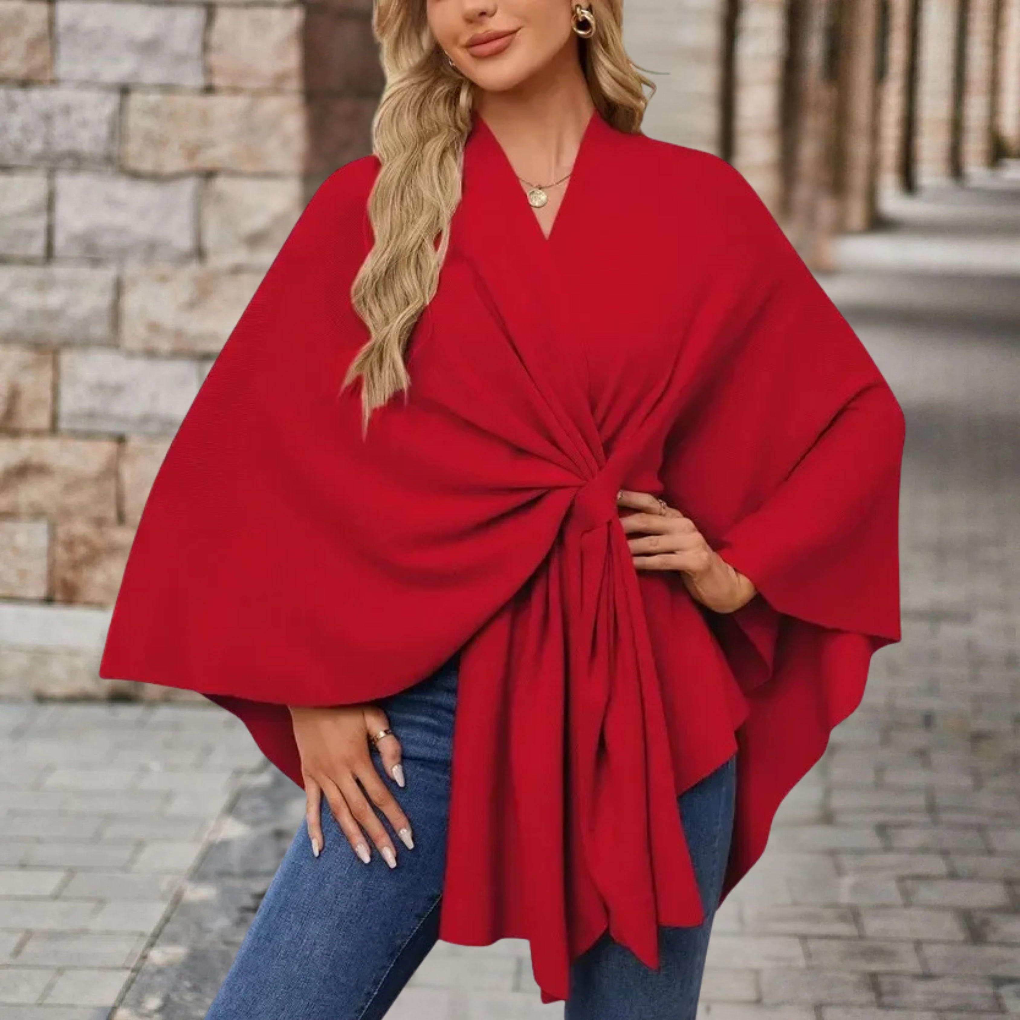 Raphaela™ | Poncho Élégant et Confortable