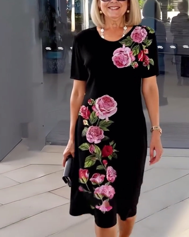 Hestia™ | Robe Imprimée Élégante en Coton