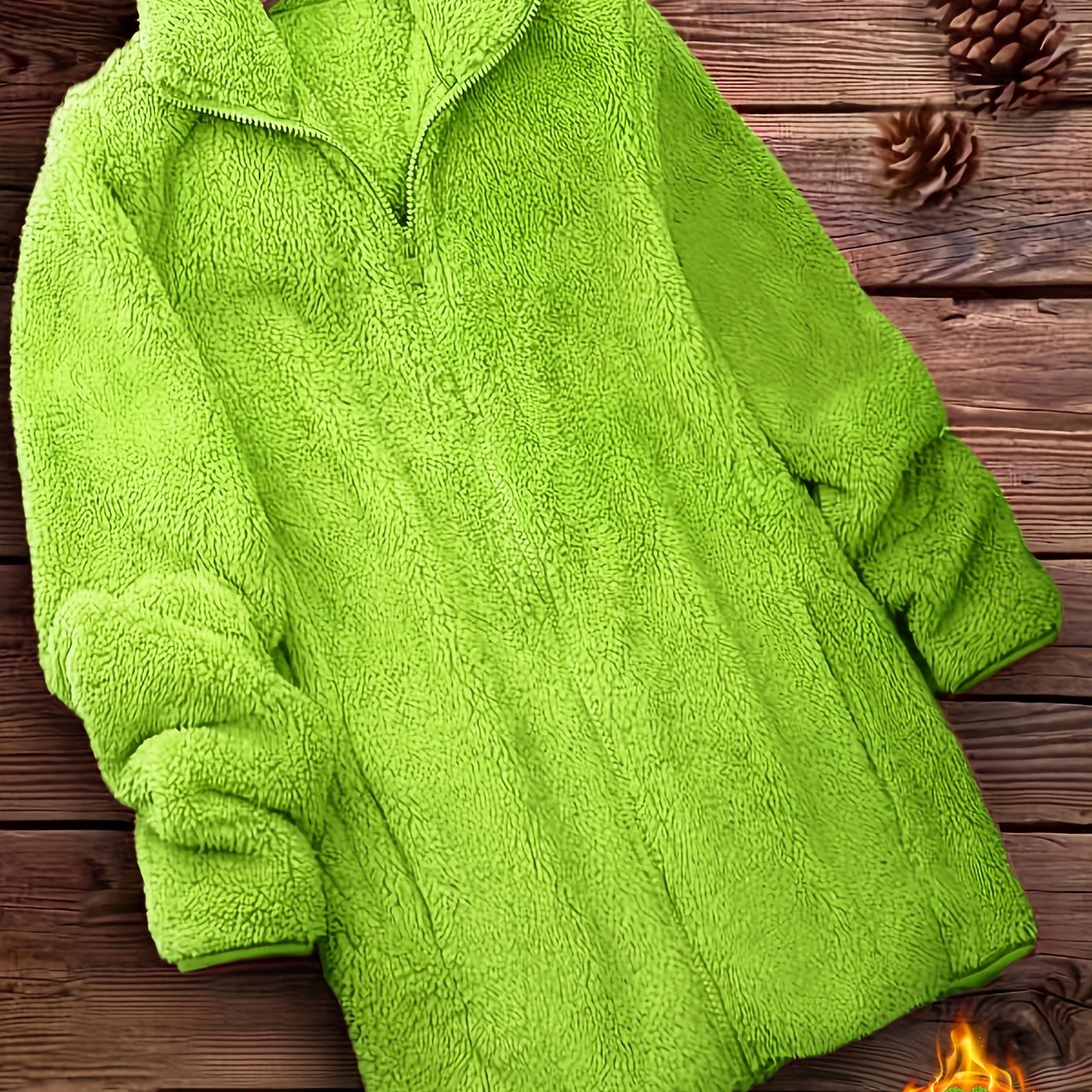 Yara™ | Manteau Fourré Zippé Élégant