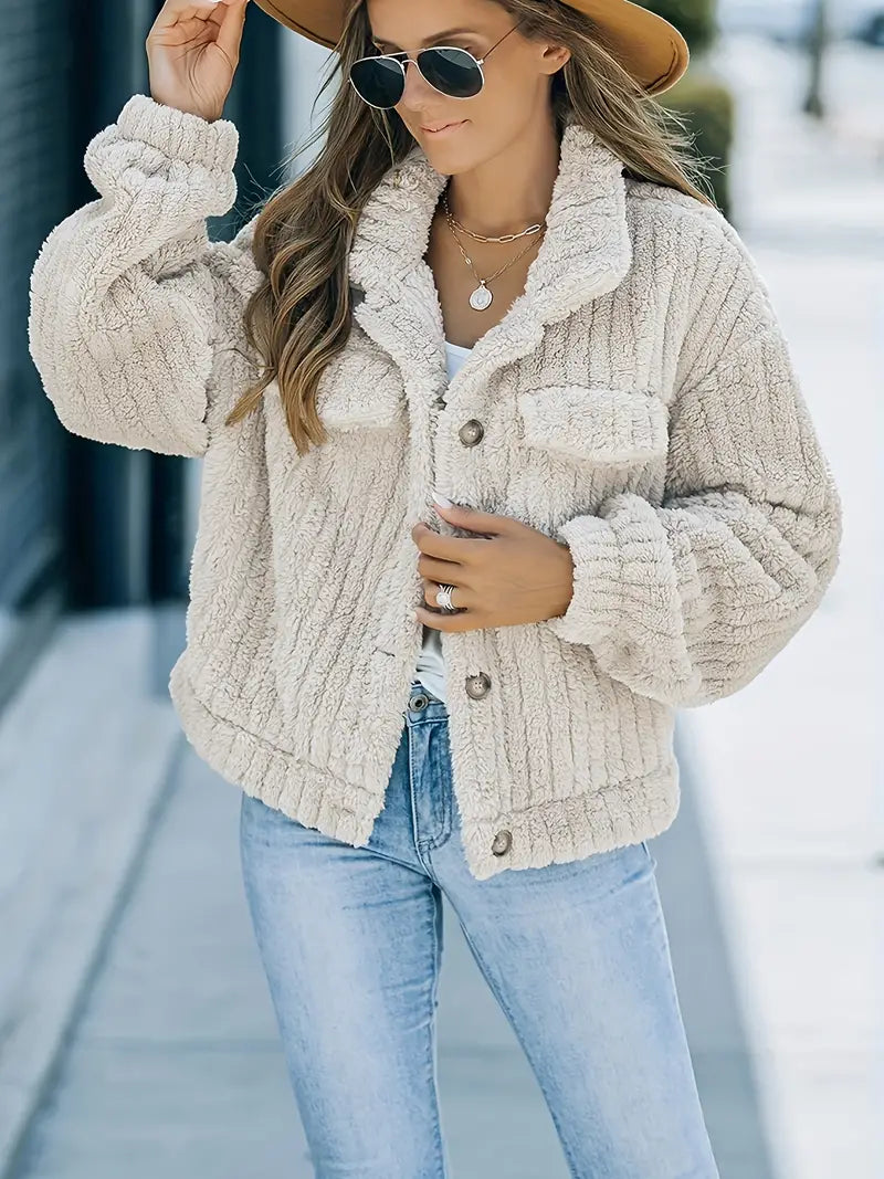 Luna™ | Veste Teddy Casual